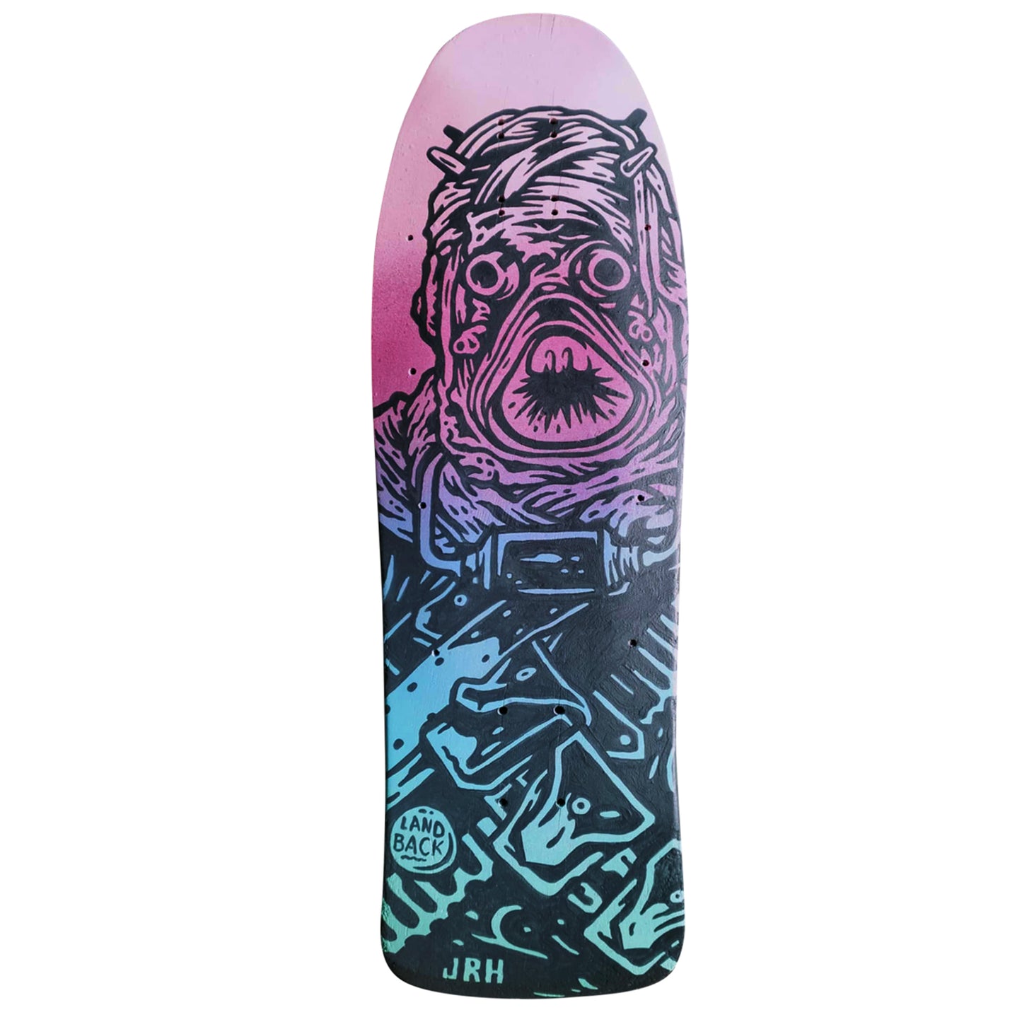 Tusken Raider painted skate deck